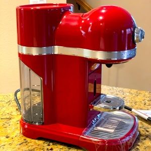 ONCE USED KitchenAid Nespresso Espresso Maker.